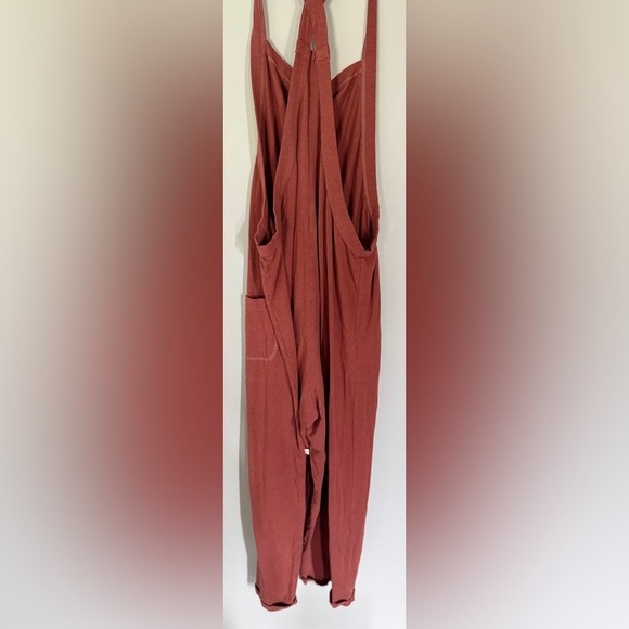 Jax & Lennon Rust Jumpsuit - Picture 4 of 5